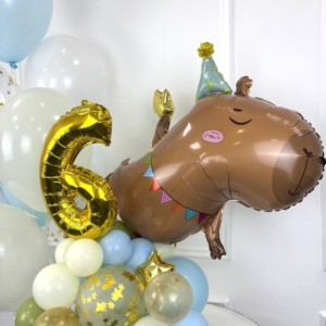 Набор шаров "С капибарой" фото 3