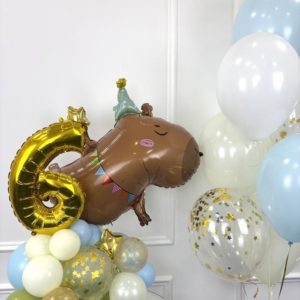 Набор шаров "С капибарой" фото 2