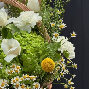 Корзина цветов "Лето" фото 3