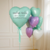 Шары "Дарю любимой" и сердце
