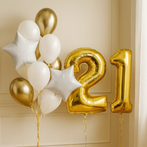 Шары из фольги на День Рождения "Шик"