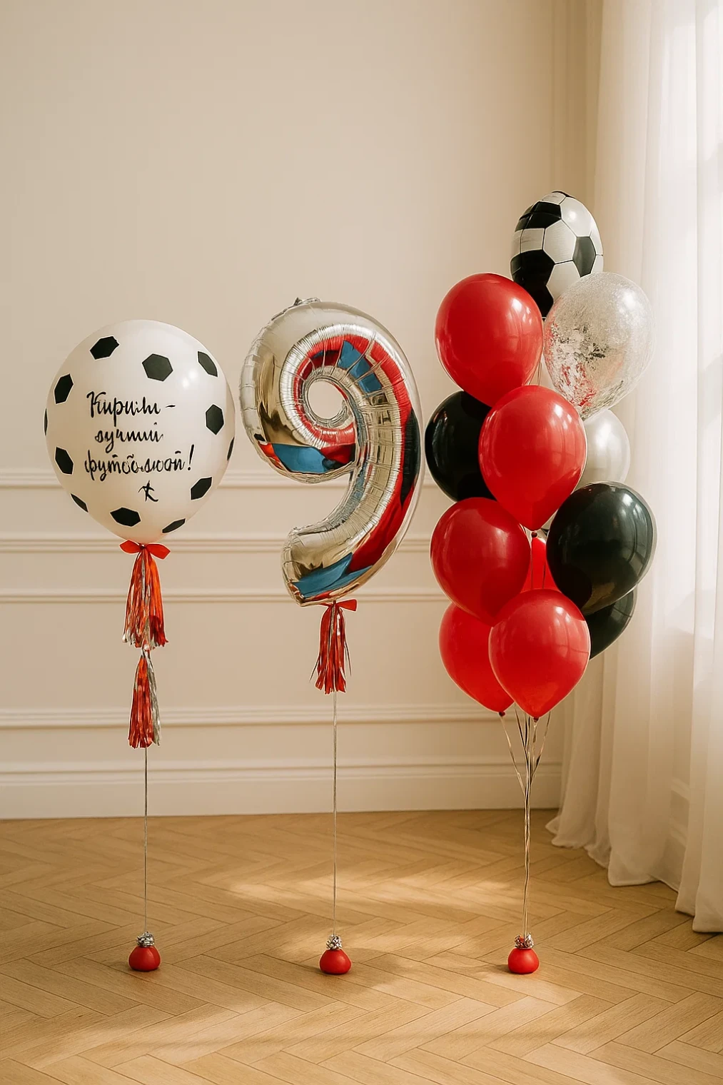 Набор шаров "Футбольный" Набор шаров "Футбольный"
