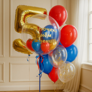 Набор шаров "Красно-синий"