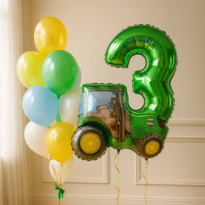 Шары "Зеленый трактор"