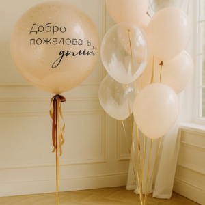 Шары "Добро пожаловать домой"