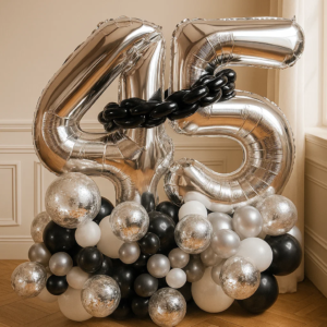 Шары "Серебристая прелесть"