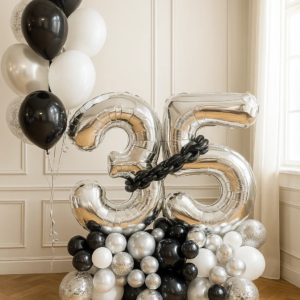 Шары "Серебристая прелесть"