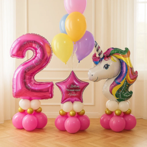 Шары "Карамелька или единорог" фото 2