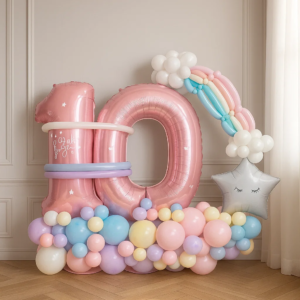 Шары с цифрами "Облачка"