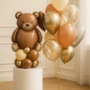 Воздушные шары "Стильный мишка"