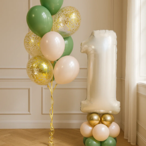 Шары "Стильный оливковый"