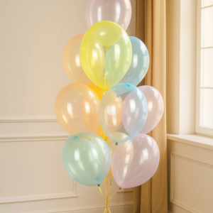 Фонтан из шаров "Кристальные пузыри"