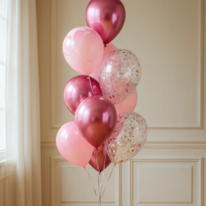 Фонтан из шаров "Мини Роуз"