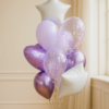Фонтан из шаров "Лиловый"