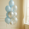 Шары пастель "Голубые"