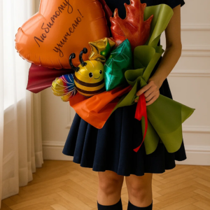 Букет учителю "На 1 сентября" фото 2