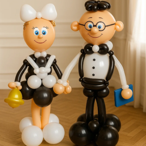 Набор из шаров "Школьник и школьница" 1,3 м