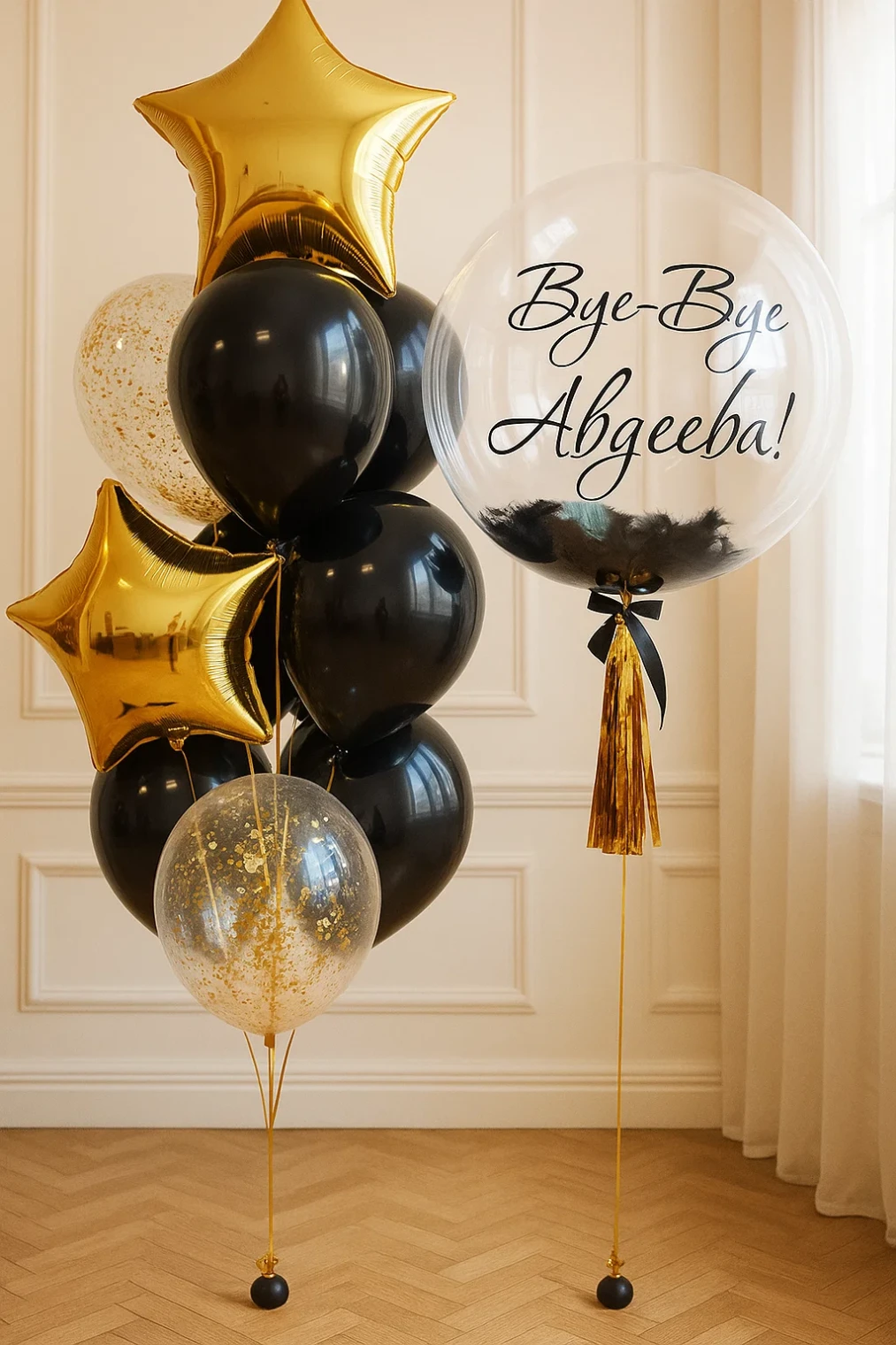 Набор шаров "Черное золото" Набор шаров "Черное золото"