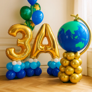 Набор шаров "С глобусом"