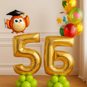 Цифры с шарами "Оформление стендов"