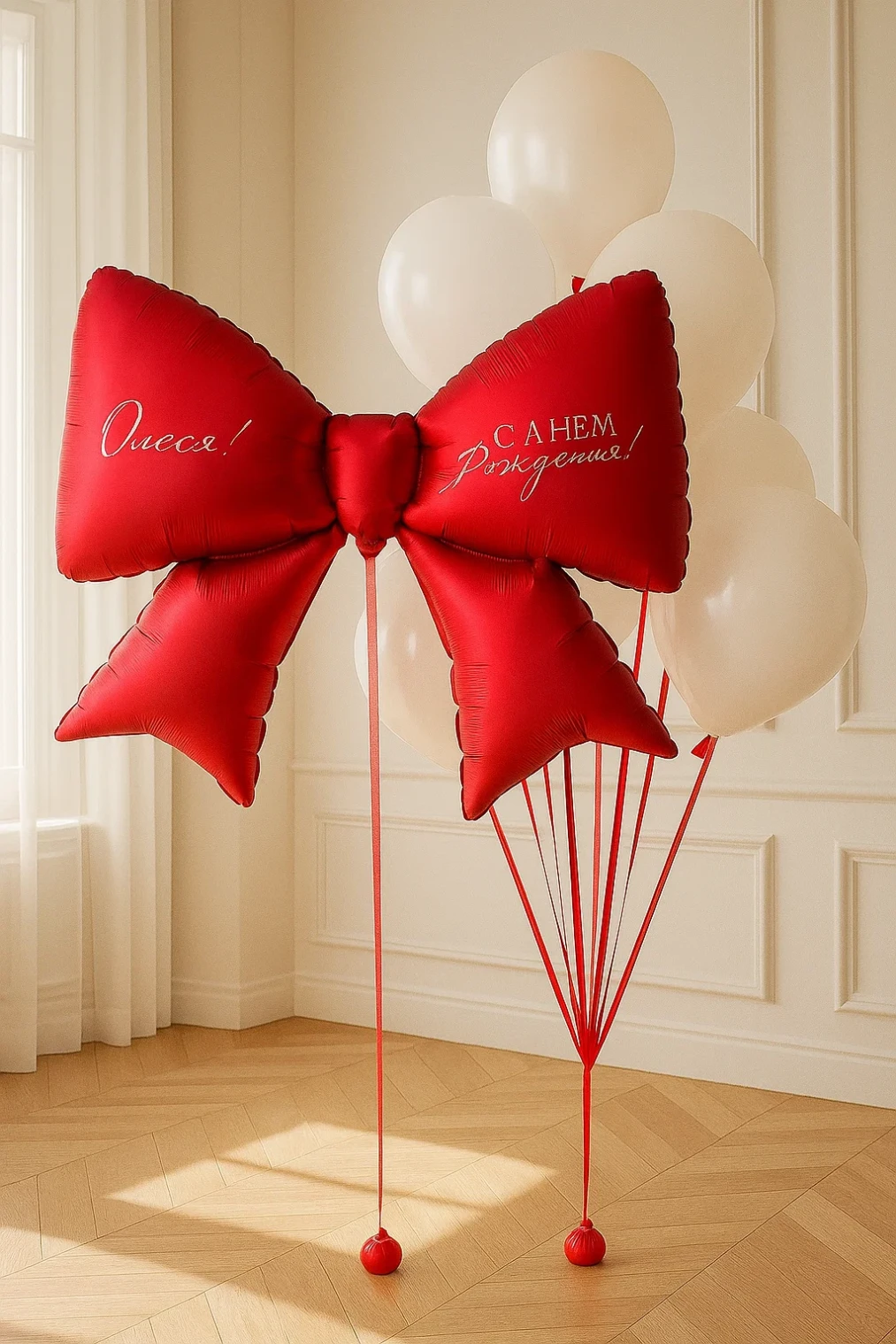 Набор шаров _Красный, мой любимый!_ 4500 Набор шаров "Красный, мой любимый!"