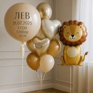 Набор шаров Со львом