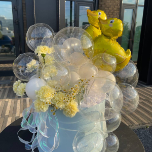 Шляпная коробка с шарами Уточка фото3