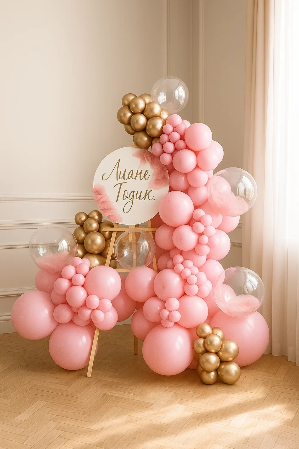 Фотозона с мольбертом Нежность Фотозона с мольбертом Нежность