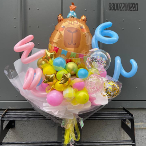 Набор шаров Праздник с капибарой фото 4