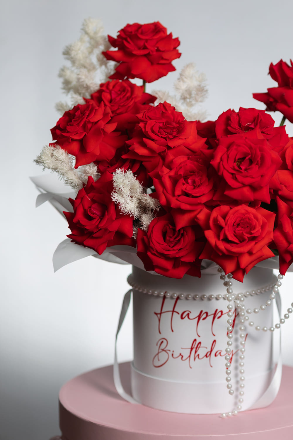 Шляпная коробка с розами фото 2 Шляпная коробка с розами фото 2