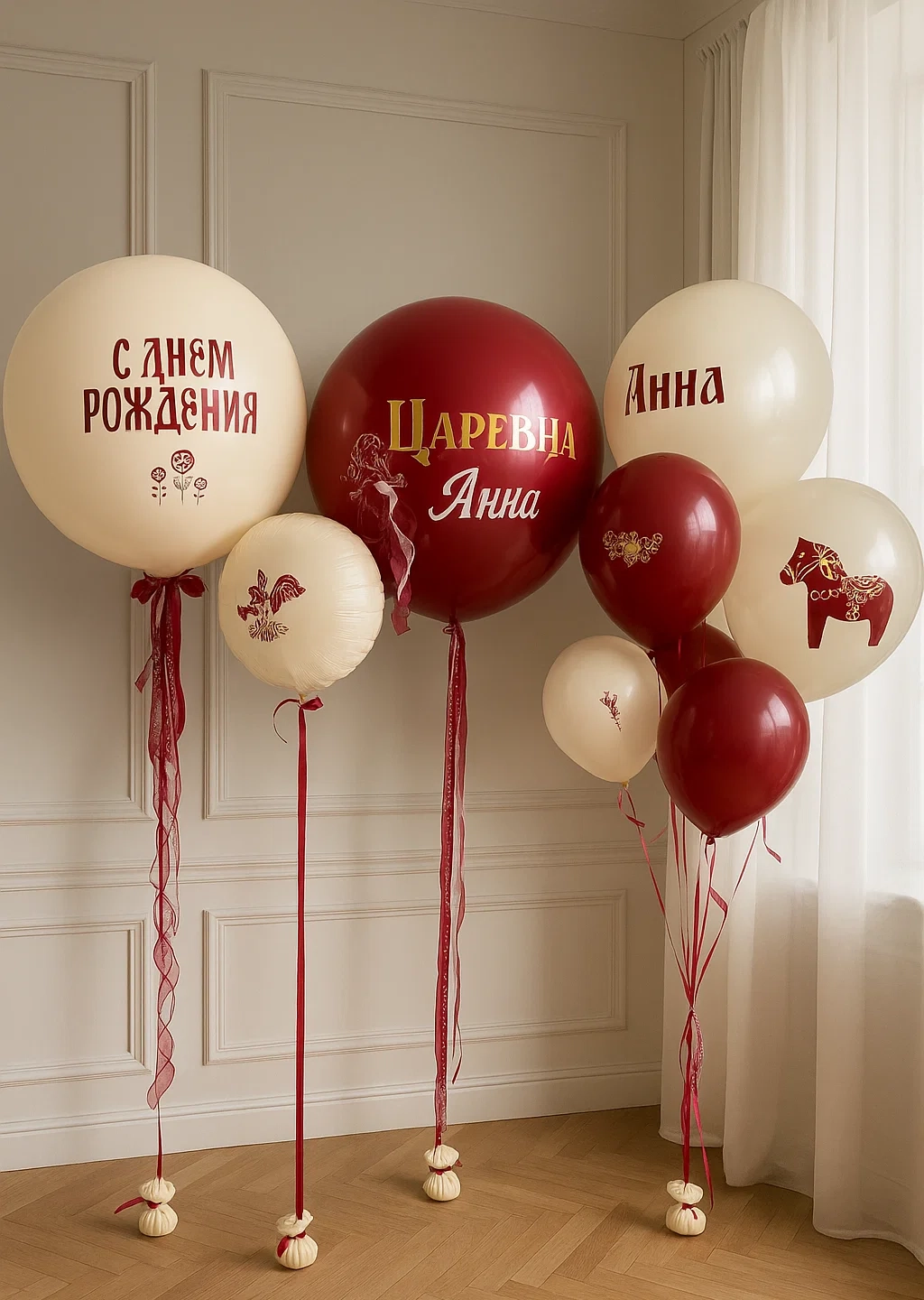 Набор шаров Царевна Набор шаров "Царевна"