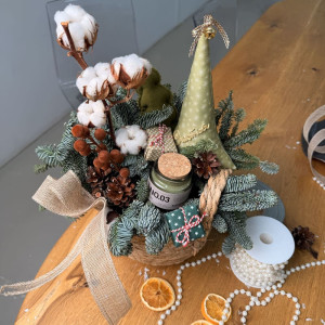 Композиция подарочная Счастья в Новом году фото 2