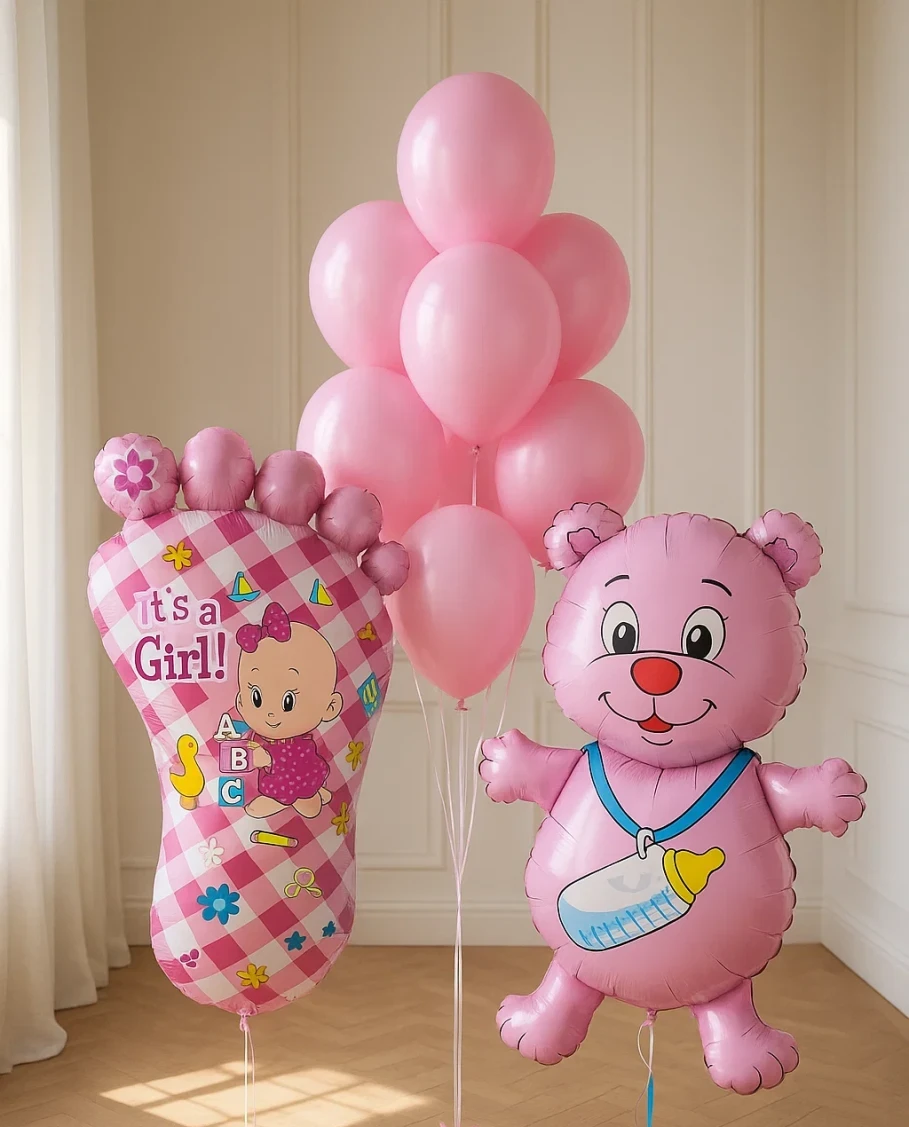 Набор шаров на выпуску Мишка Набор шаров на выпуску Мишка