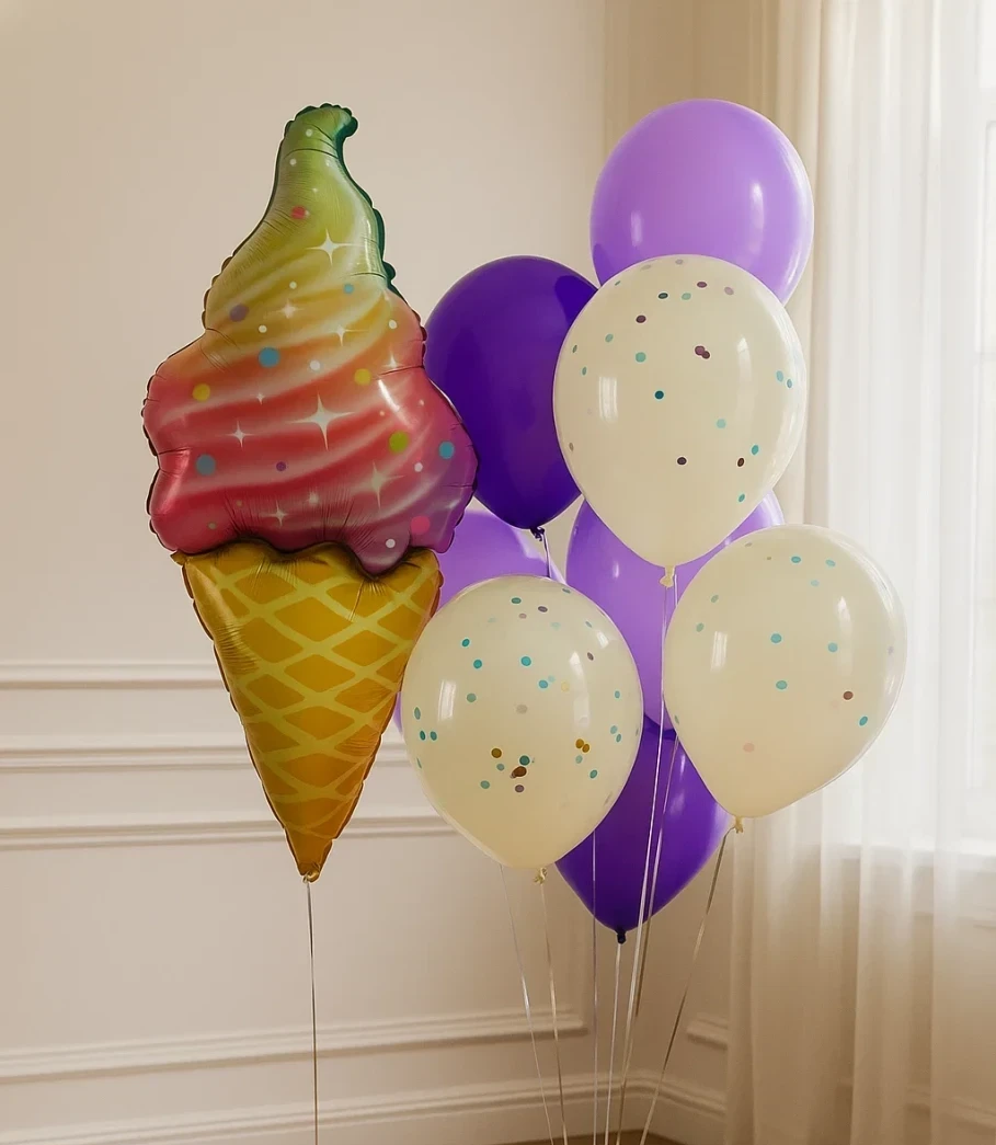 Набор шаров С мороженым Набор шаров С мороженым