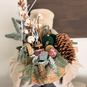 Новогодняя корзина Уютного Нового года фото 4