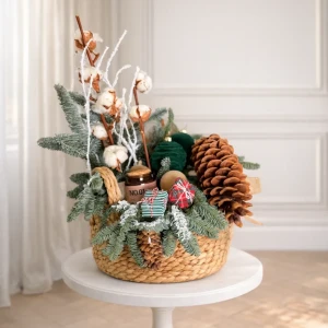Новогодняя корзина "Уютного Нового года"