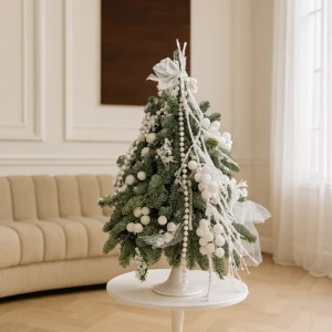 Ёлочка из живой голубой ели