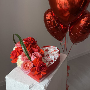 Композиция с фонтаном А сердце так бьётся