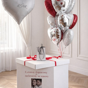 Коробка с сердцами Любимому человеку