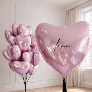 Набор шаров «Нежное сердце»