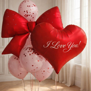 Набор шаров Признание в любви на 14 февраля