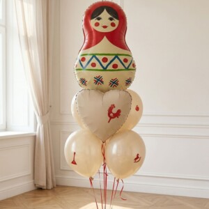 Фонтан с матрешкой