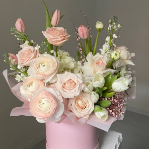 Шляпная коробка Нежность для девушки фото 2