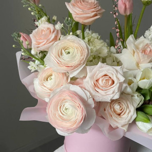 Шляпная коробка Нежность для девушки фото 3