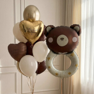 Набор шаров "Погремушка-мишка"