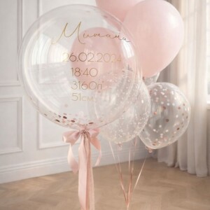 Шары на выписку "Нашему крохе"