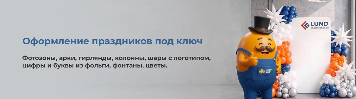 Оформление шарами